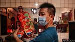 Kesibukan Kelenteng Da Bo Gong Ancol Jelang Imlek