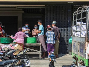 Kudeta Militer Mungkin Hancurkan Perekonomian Myanmar