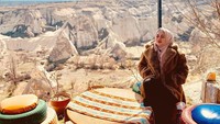 Rachel juga pernah liburan ke Kota Kapadokya/Goreme di Turki. (Instagram/Rachel Vennya)