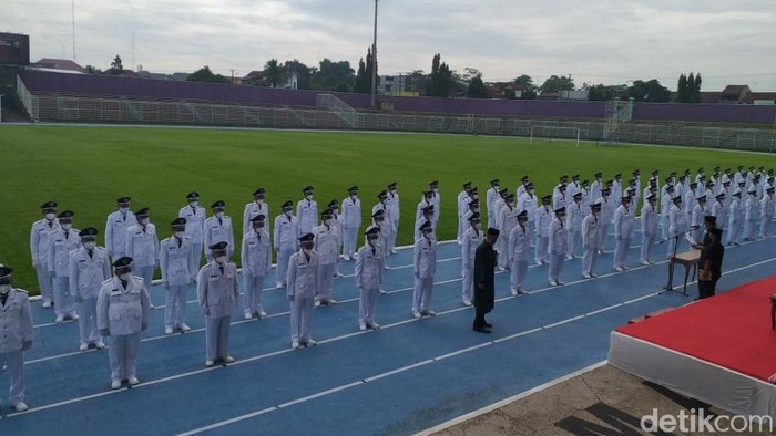 Pelantikan Kades di Ciamis