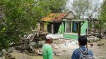 Potret 40 Rumah di Demak Terdampak Gelombang Tinggi