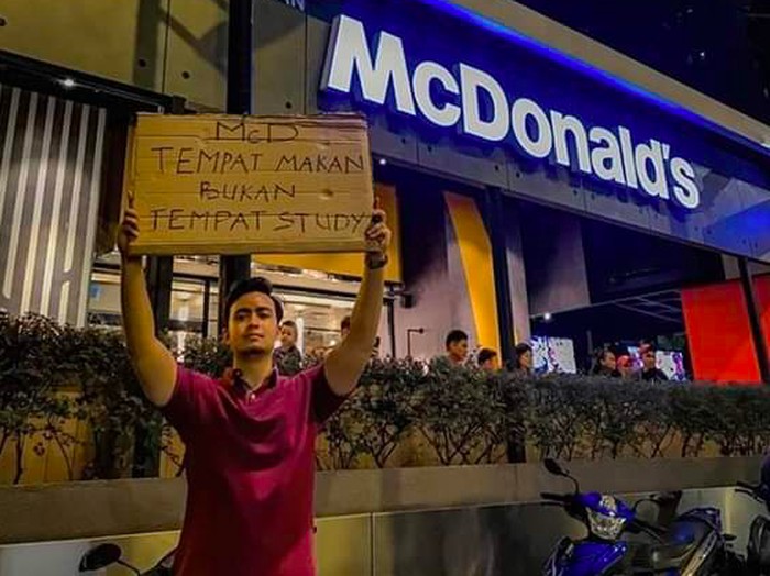 Pro Kontra Netizen Soal ‘McD Tempat Makan, Bukan Tempat Belajar’