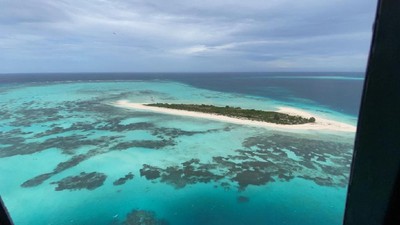 Potret Pulau Lantigiang yang Berada di Atol Terbesar Ke-3 di Dunia