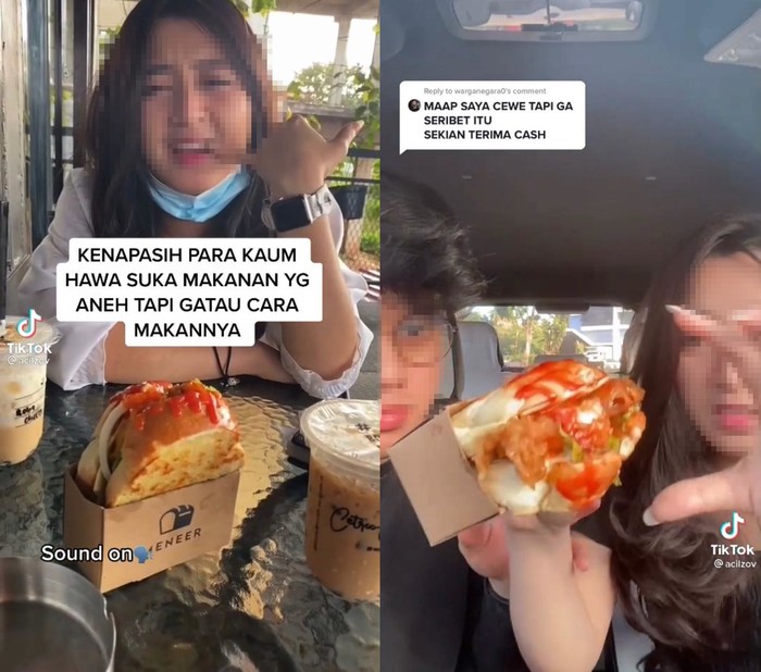 Ribet Tak Bisa Makan Roti Karena Mulutnya Kecil, Cewek Ini Bikin Netizen Kesal
