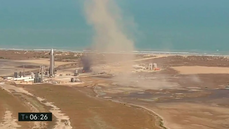 SpaceX Starship SN9 Meledak di Boca Chica, Texas, AS