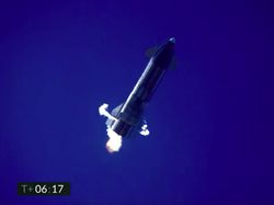 Potret Detik-detik Ledakan Roket SpaceX Starship SN9