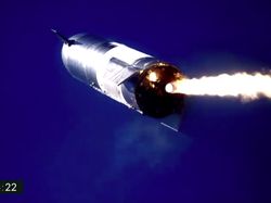 Potret Detik-detik Ledakan Roket SpaceX Starship SN9