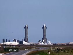 Potret Detik-detik Ledakan Roket SpaceX Starship SN9