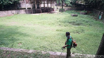 Suasana Sepi Kebun Binatang Solo