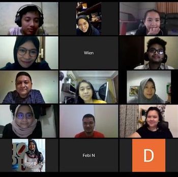 Kegiatan pelatihan Voice Institute Indonesia
