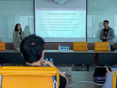 Kegiatan pelatihan Voice Institute Indonesia