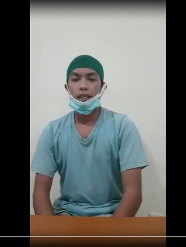 Ahmad Aulia (30), terduga teroris yang juga simpatisan FPI mengaku berbaiat ke ISIS.