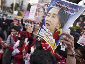 Memanas Lagi Demo di Myanmar Saat Kudeta Dapat Penolakan Keras