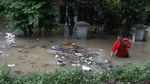 Sungai Bengawan Solo Meluap, Kampung Sewu Kebanjiran