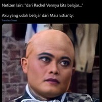 Ada yang udah lebih ahli nih karena sebelum belajar dari Rachel Vennya, dia udah belajar dari Maia Estianty dulu. Kalau kamu gimana? Foto: Twitter.com/lutfiww