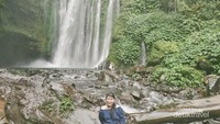 Air terjun Tiu Kelep sebagai salah satu air terjun terbaik di Lombok Utara