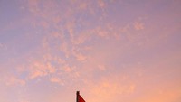 Sang Merah Putih berkibar di langit Pangandaran