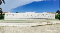 Lokasi masuk benteng Marlborough