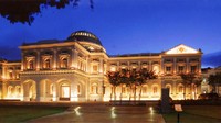 National Museum of Singapore  di malam hari