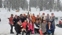 Salju di Gulmarg