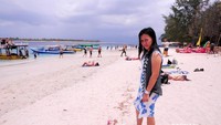 Narsis, salah satu pantai Gili Trawangan
