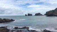 Salah satu pantai di Gunungkidul