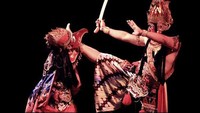 Salah satu adegan dalam pertunjukan Sendratari Ramayana (Hartoyo Sulistyo Putro/dTraveler)