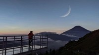 Gardu pandang dieng. (Foto: instagram/nurfajriinayah)