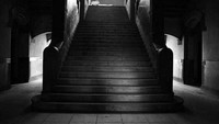 Salah satu tangga di dalam Lawang Sewu (Ikhwansyah/dtraveler)