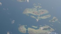 Kepulauan Seribu dari ketinggian