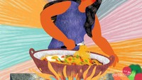 Buat makanan khas kuliner dan camilan lezat