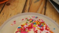 Es cendol Clock Tower dengan berbagai topping