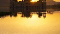 Sunrise di Jal Mahal