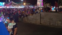 Jam Gadang di Malam hari