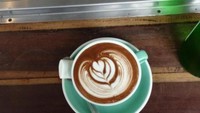Hot chocolate yang sedap di .Temu Coffee