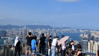 Keindahan Hong Kong dari ketinggian Victoria Peak