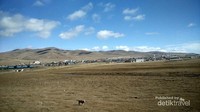 View from Trans Mongolia Express