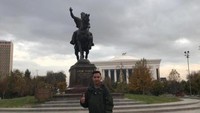 Sudah resmi ke Tashkent kalau sudah foto disini hehe