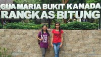 Depan Guan Maria Bukit Kanada, Banten