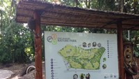 Peta kawasan Port Moresby Nature Park