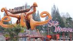 Ada Kapal Bajak Laut Terdampar di Funland Berastagi