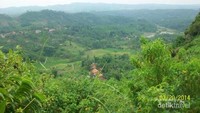 Pemandangan cantik sepanjang perjalanan menuju lokasi