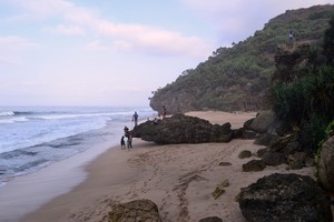 Ada Pantai Emas di Gunungkidul