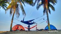 suasana selepas kemah di akhir pekan