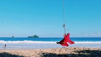 Ayunan yang paling besar di Pantai Sendiki