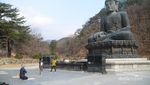 Ada Patung Buddha Raksasa di Taman Nasional Ini