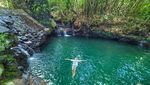 Air Biru Kehijauan nan Eksotis di Yogyakarta, Blue Lagoon