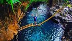 Air Biru Kehijauan nan Eksotis di Yogyakarta, Blue Lagoon