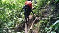 Perjalanan menuju Sungai Karuh