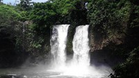 Pemandangan derasnya Bengkawah